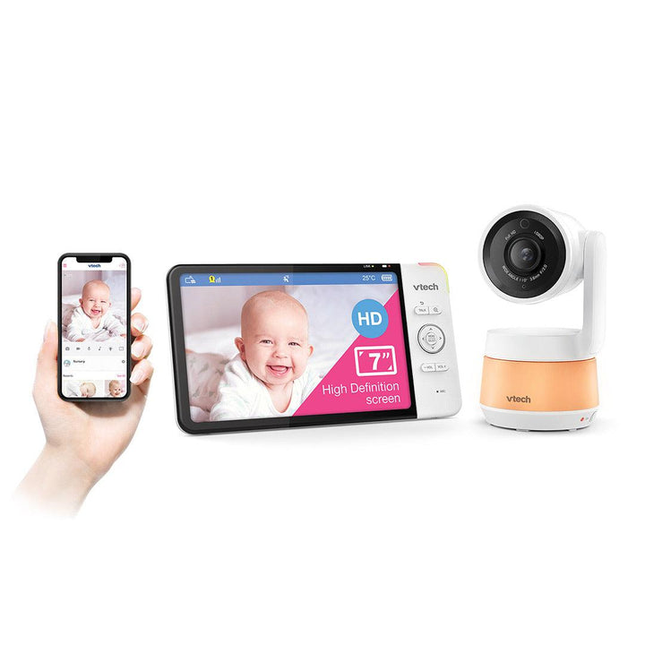 Vtech RM7767 HD Smart Wifi Video Monitor-Baby Monitors- | Natural Baby Shower