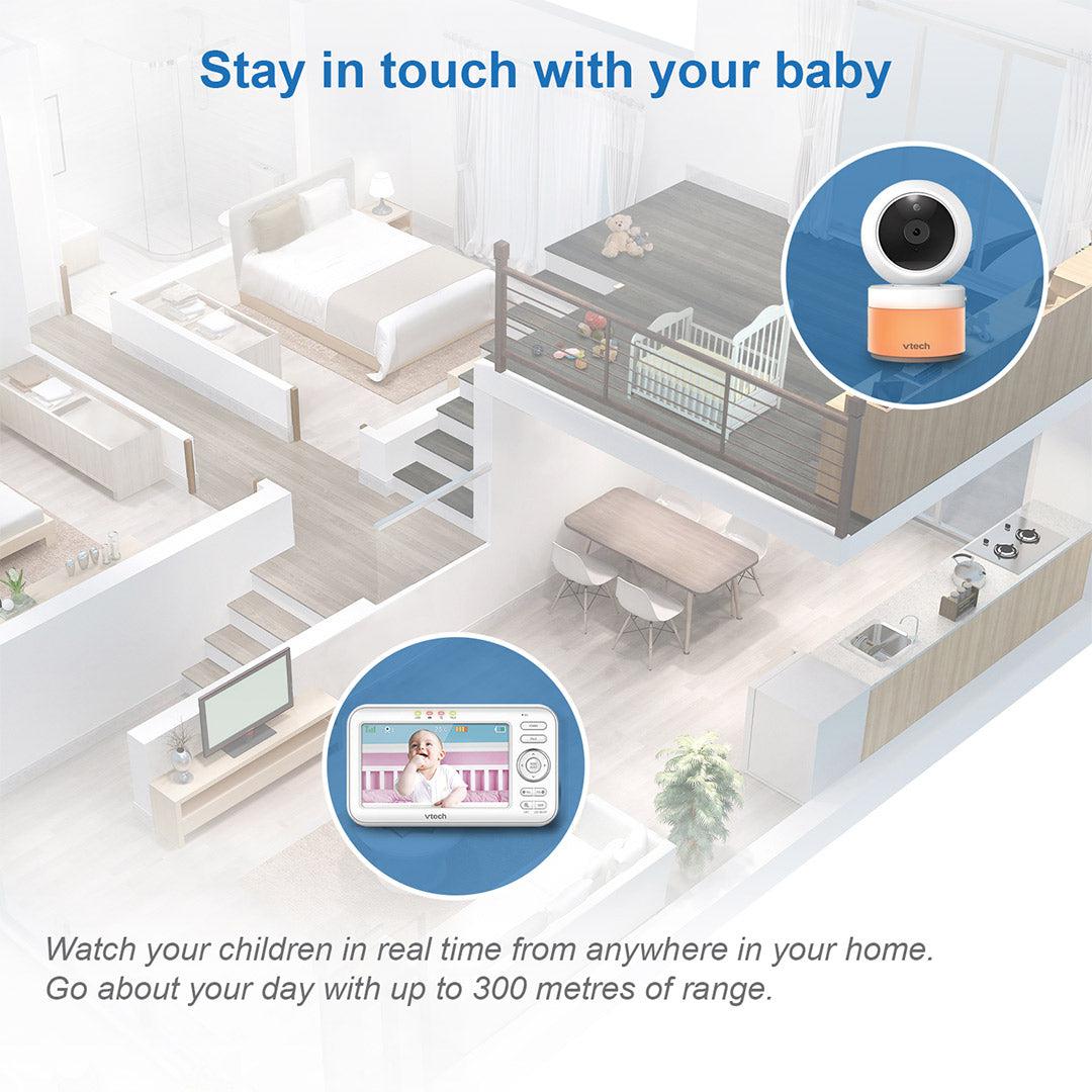 Vtech VM5463 Video Baby Monitor-Baby Monitors- | Natural Baby Shower