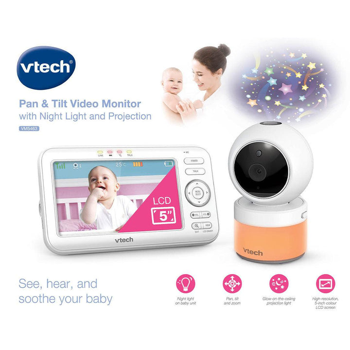 Vtech VM5463 Video Baby Monitor-Baby Monitors- | Natural Baby Shower