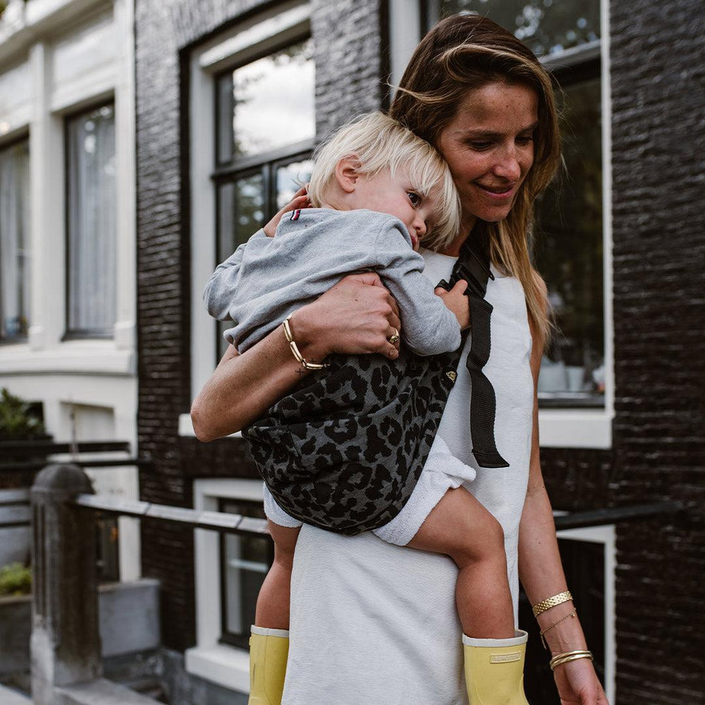 Wildride Toddler Carrier - Grey Leopard-Baby Carriers-Grey Leopard- | Natural Baby Shower