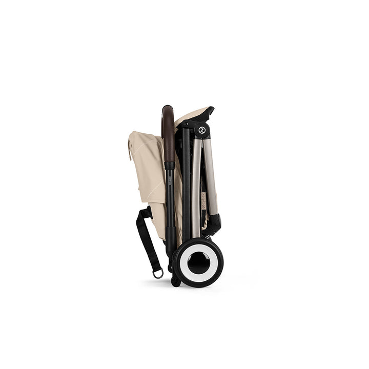 CYBEX Orfeo Compact Stroller - Almond Beige-Strollers-Almond Beige- | Natural Baby Shower