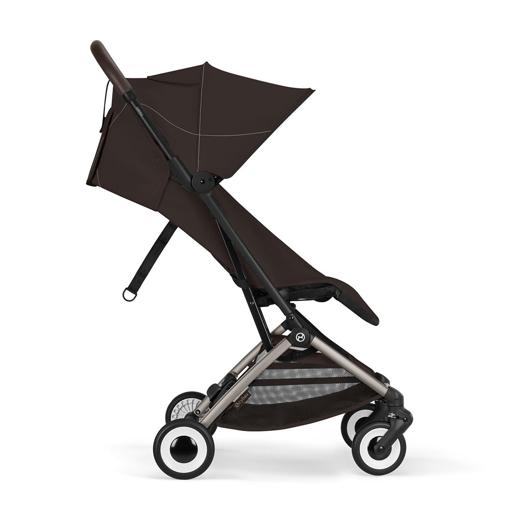 CYBEX Orfeo Compact Stroller - Chocolate Brown-Strollers-Chocolate Brown- | Natural Baby Shower