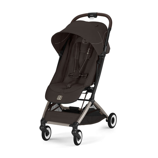 CYBEX Orfeo Compact Stroller - Chocolate Brown-Strollers-Chocolate Brown- | Natural Baby Shower