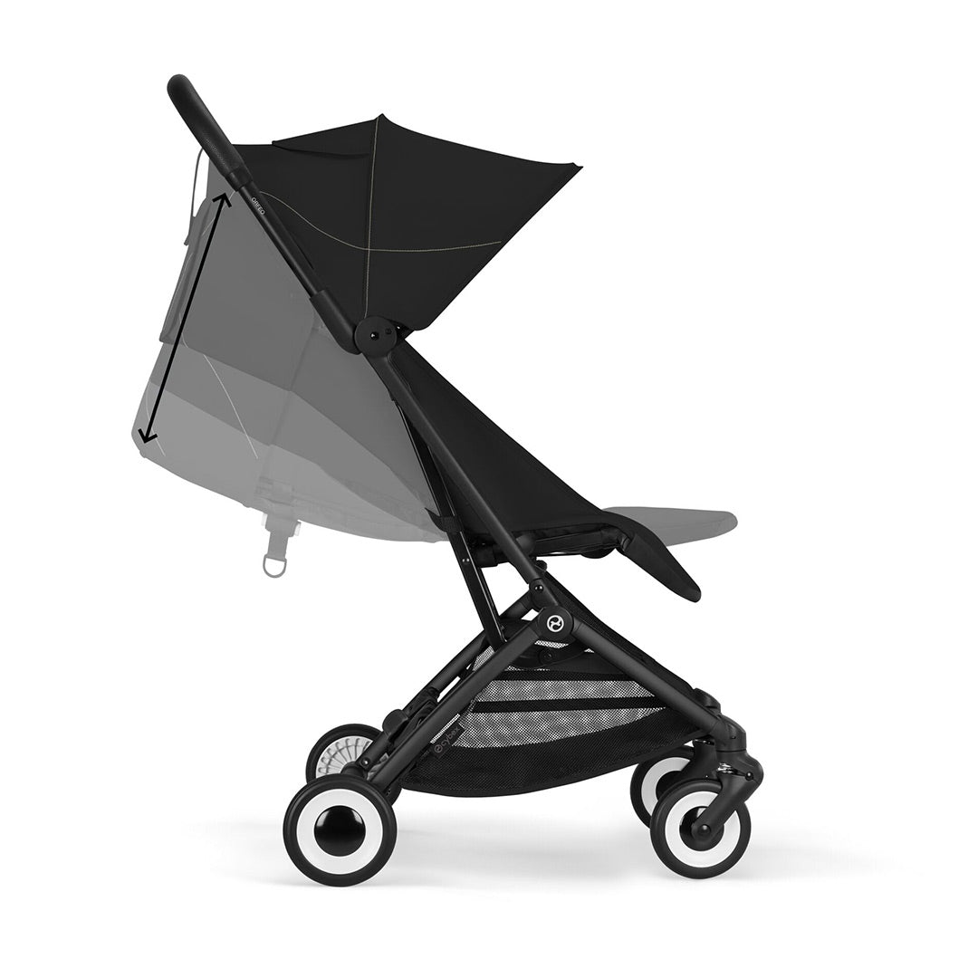 CYBEX Orfeo Compact Stroller - Magic Black-Strollers-Magic Black- | Natural Baby Shower