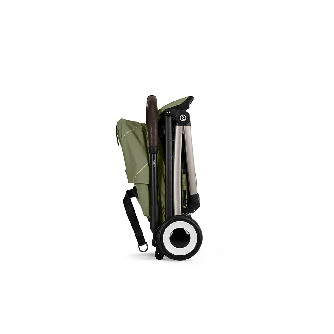 CYBEX Orfeo Compact Stroller - Moss Green-Strollers-Moss Green- | Natural Baby Shower