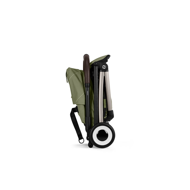 CYBEX Orfeo Compact Stroller - Moss Green-Strollers-Moss Green- | Natural Baby Shower