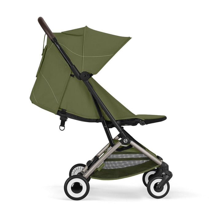 CYBEX Orfeo Compact Stroller - Moss Green-Strollers-Moss Green- | Natural Baby Shower
