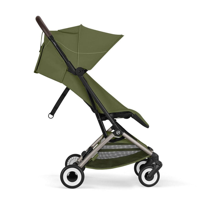 CYBEX Orfeo Compact Stroller - Moss Green-Strollers-Moss Green- | Natural Baby Shower