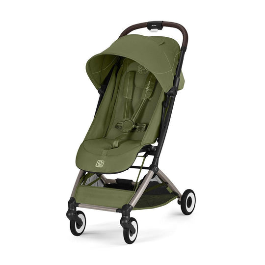 CYBEX Orfeo Compact Stroller - Moss Green-Strollers-Moss Green- | Natural Baby Shower