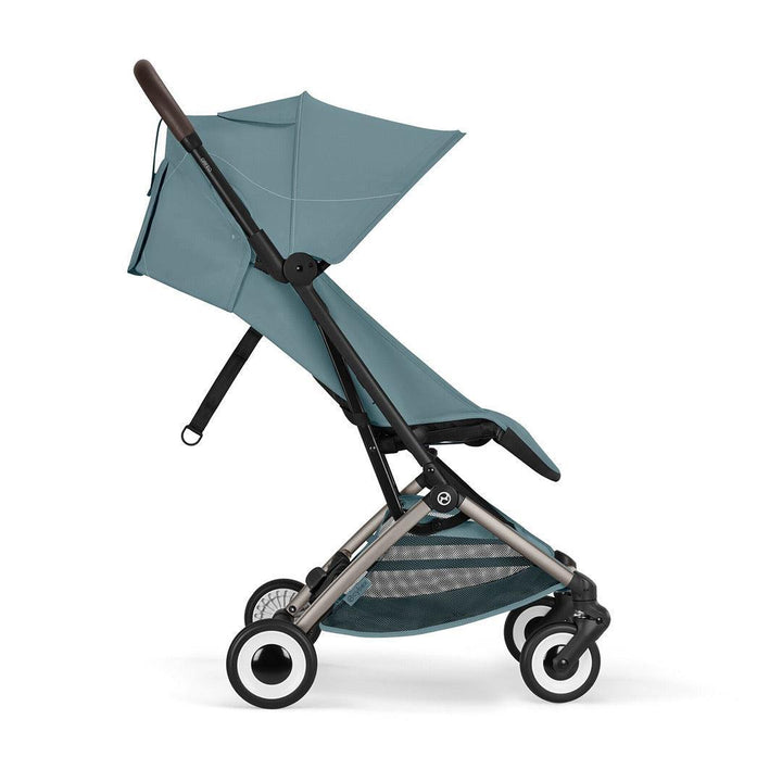 CYBEX Orfeo Compact Stroller - Stormy Blue-Strollers-Stormy Blue- | Natural Baby Shower