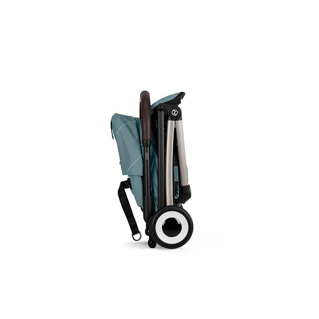 CYBEX Orfeo Compact Stroller - Stormy Blue-Strollers-Stormy Blue- | Natural Baby Shower