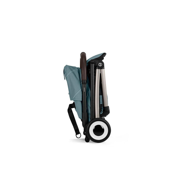 CYBEX Orfeo Compact Stroller - Stormy Blue-Strollers-Stormy Blue- | Natural Baby Shower