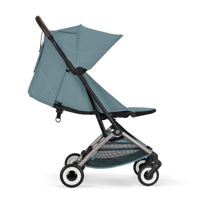 CYBEX Orfeo Compact Stroller - Stormy Blue-Strollers-Stormy Blue- | Natural Baby Shower