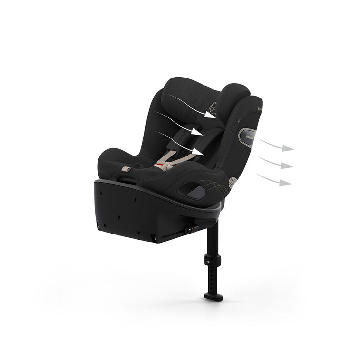 CYBEX Sirona S Style Car Seat - Sepia Black-Car Seats- | Natural Baby Shower