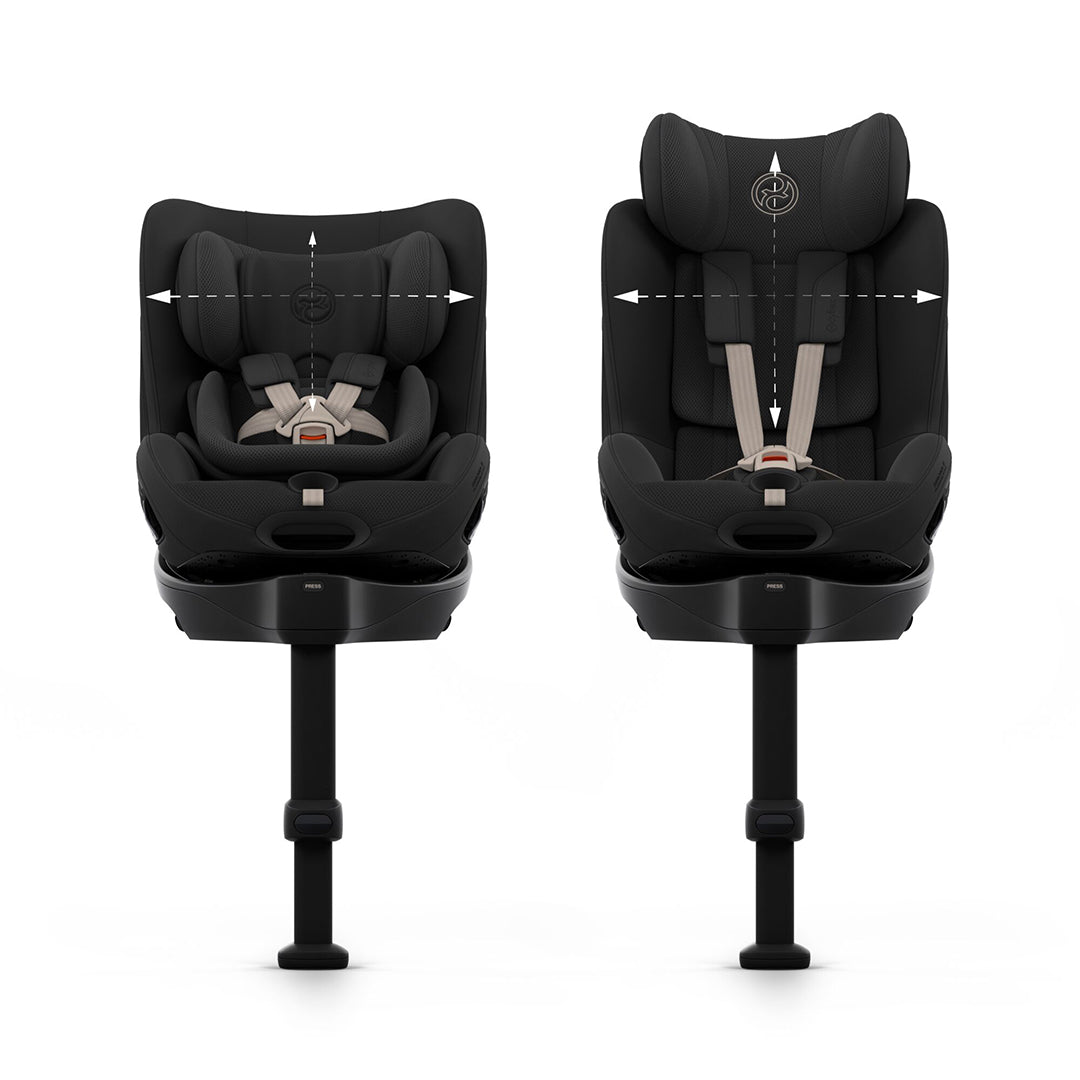 CYBEX Sirona S Style Car Seat - Sepia Black-Car Seats- | Natural Baby Shower