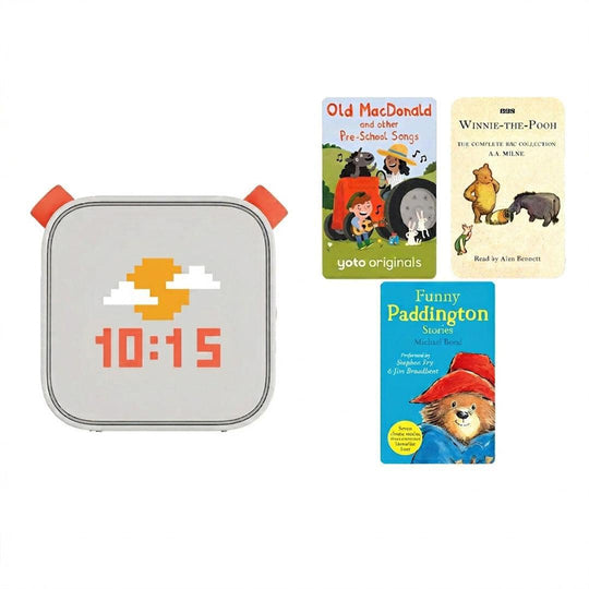 Yoto 3rd Gen Player + 3 Cards Bundle | Create your own-Audio Players- | Natural Baby Shower