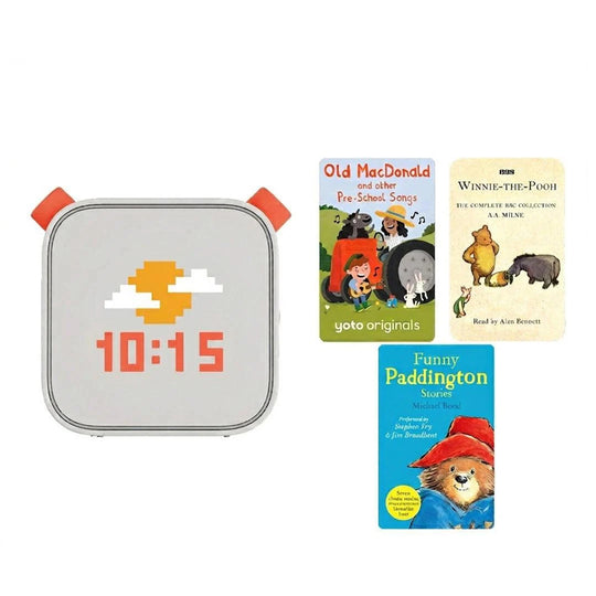 Yoto 3rd Gen Player + 3 Cards Bundle | Build Your Own-Audio Players- | Natural Baby Shower