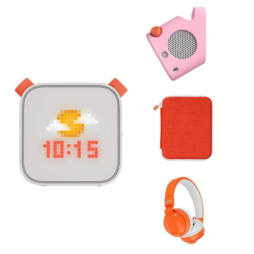 Yoto 3rd Gen Player Starter Bundle-Audio Players-Think Pink-No Headphones | Natural Baby Shower