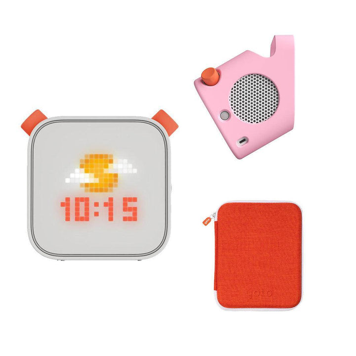 Yoto 3rd Gen Player Starter Bundle-Audio Players-Think Pink-No Headphones | Natural Baby Shower