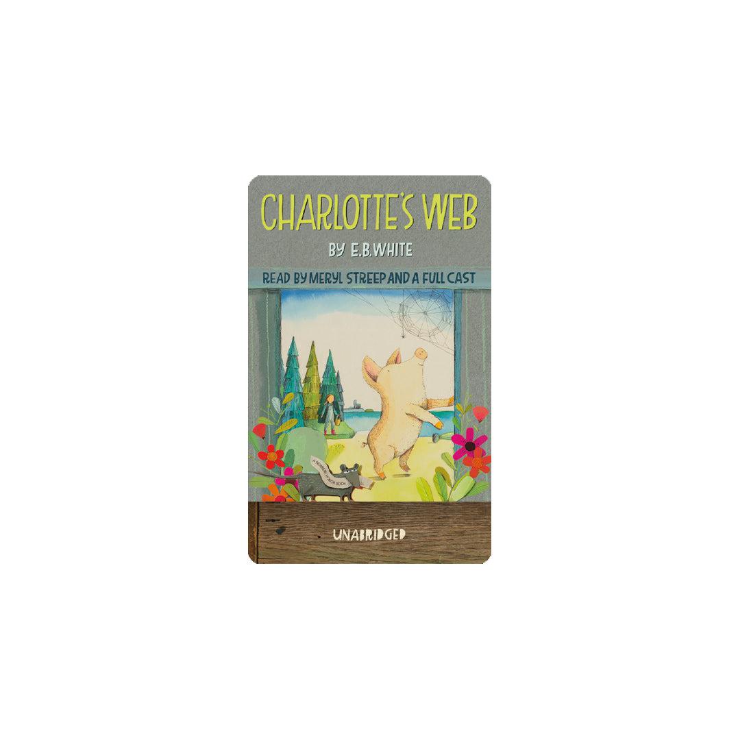Yoto Card: Charlotte's Web-Audio Player Cards + Characters- | Natural Baby Shower