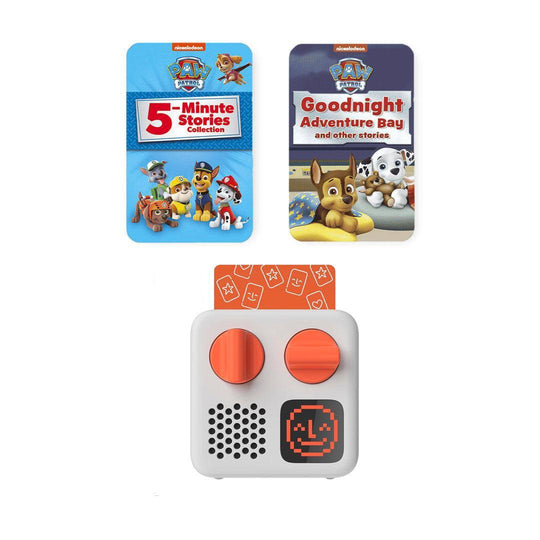 Yoto Mini Player Bundle - Paw Patrol | 2024 Edition-Audio Players-No Headphones- | Natural Baby Shower