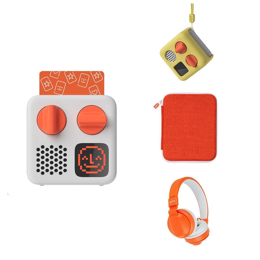 Yoto Mini Player Starter Bundle-Audio Players-Think Pink-No Headphones | Natural Baby Shower