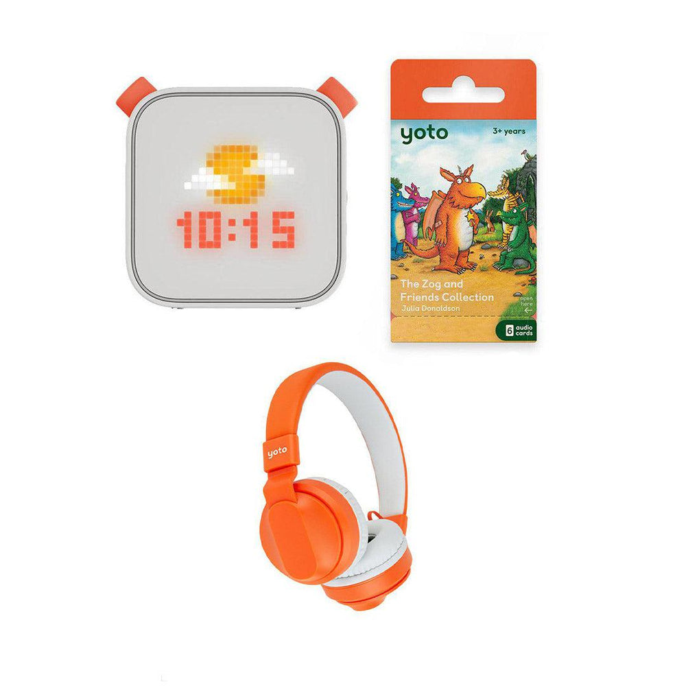 Yoto Player + Zog and Friends Collection Bundle - 3rd Generation-Audio Players-With Headphones- | Natural Baby Shower
