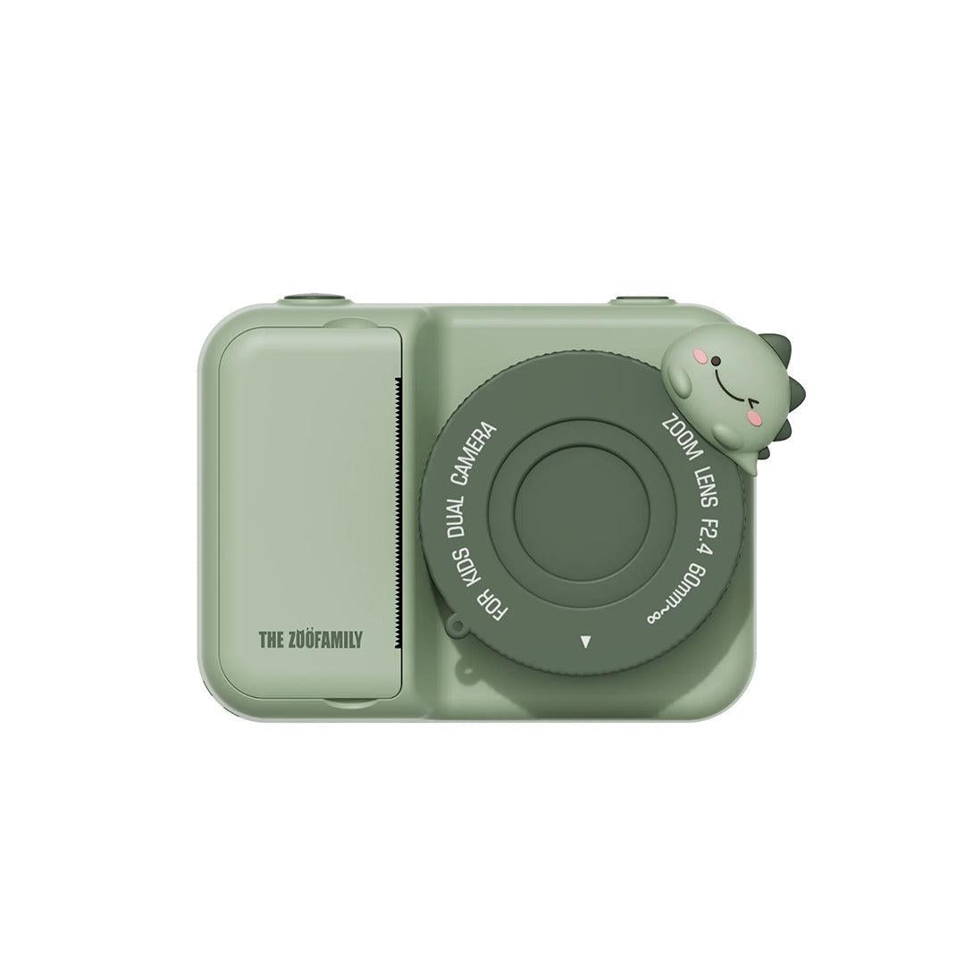 The Zoofamily Zoo Print Digital Camera - Dino Green-Role Play-Dino Green-One Size | Natural Baby Shower