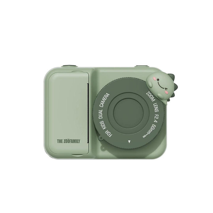 The Zoofamily Zoo Print Digital Camera - Dino Green-Role Play-Dino Green-One Size | Natural Baby Shower