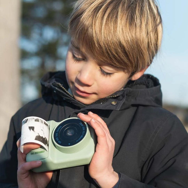 The Zoofamily Zoo Print Digital Camera - Dino Green-Role Play-Dino Green-One Size | Natural Baby Shower
