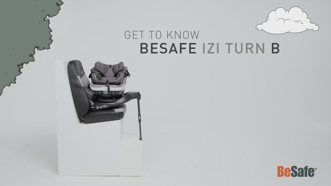 BeSafe iZi Turn B i-Size Car Seat - Fresh Black Cab