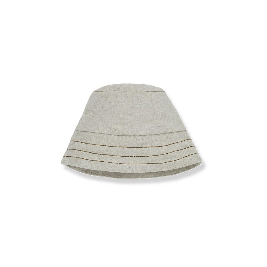 1+ in the family Lupo Stretch Drill Cap - Beige-Hats-Beige-T1 | Natural Baby Shower