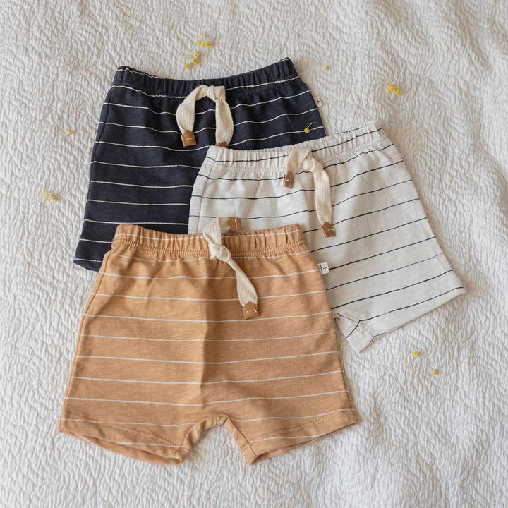 1+ in the family Ciscu Bermuda Shorts - Graphite-Shorts-Graphite-6m | Natural Baby Shower
