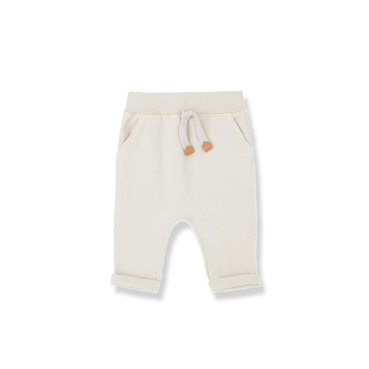 1+ in the family Tinet Pants - Oatmeal-Trousers-Oatmeal-3m | Natural Baby Shower