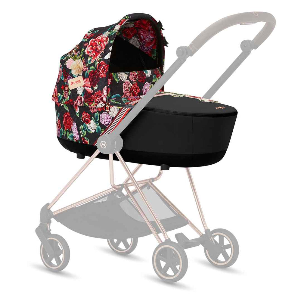 CYBEX Mios Lux Carrycot - Spring Blossom Dark-Carrycots- | Natural Baby Shower