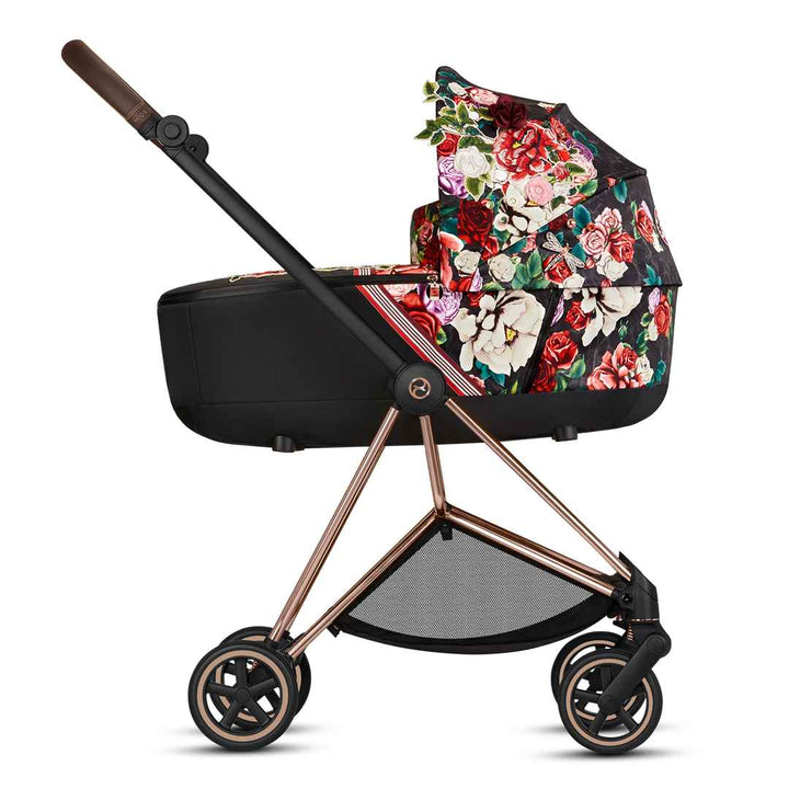 CYBEX Mios Lux Carrycot - Spring Blossom Dark-Carrycots- | Natural Baby Shower