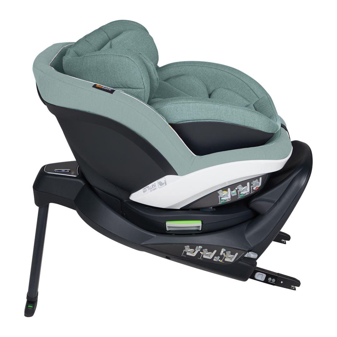 BeSafe iZi Twist B i-Size Car Seat - Sea Green Melange-Car Seats- | Natural Baby Shower