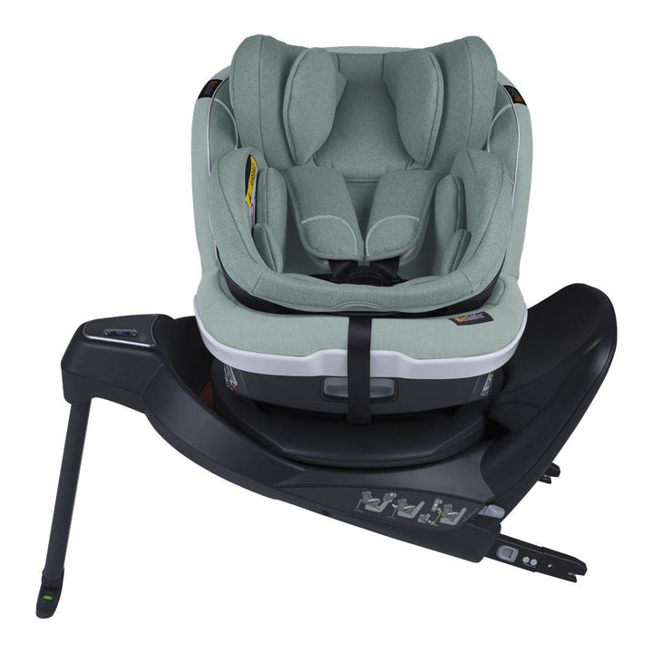 BeSafe iZi Twist B i-Size Car Seat - Sea Green Melange-Car Seats- | Natural Baby Shower