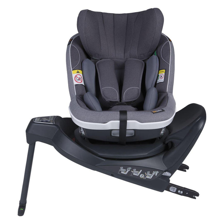 BeSafe iZi Turn i-Size Car Seat - Metallic Melange-Car Seats- | Natural Baby Shower