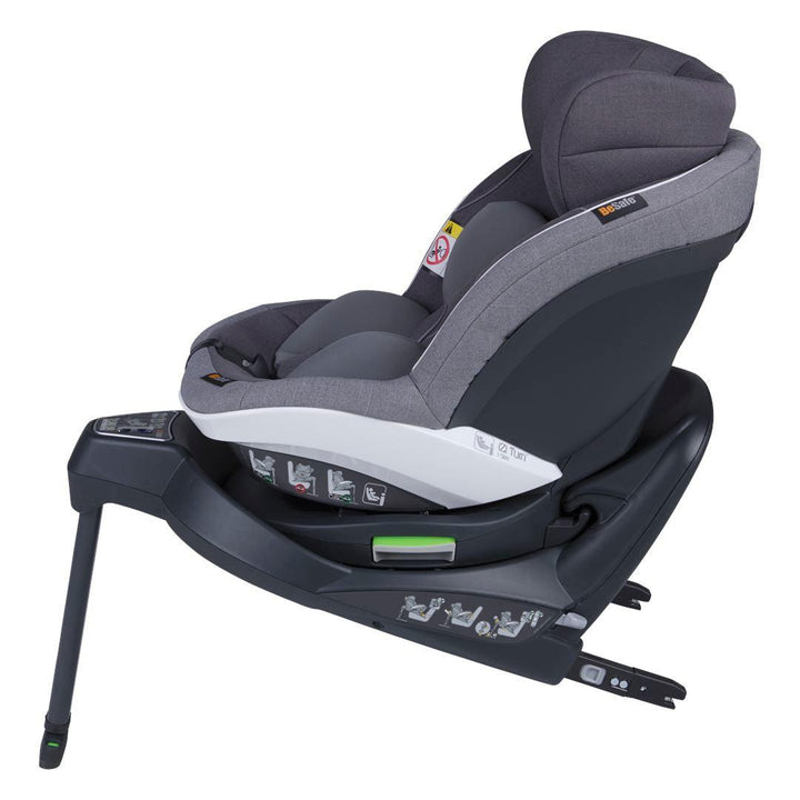 BeSafe iZi Turn i-Size Car Seat - Metallic Melange-Car Seats- | Natural Baby Shower