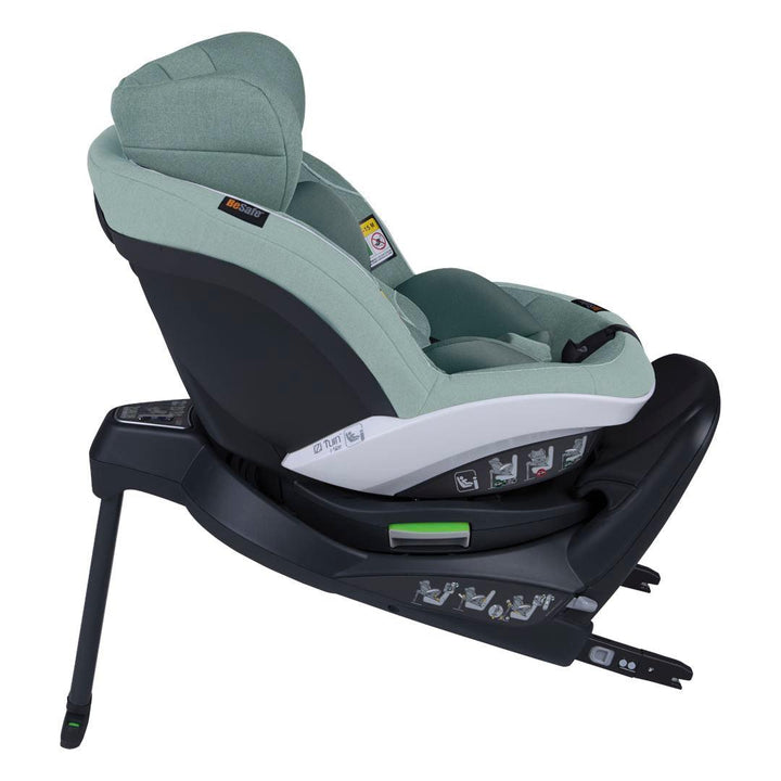 BeSafe iZi Turn i-Size Car Seat - Sea Green Melange-Car Seats- | Natural Baby Shower