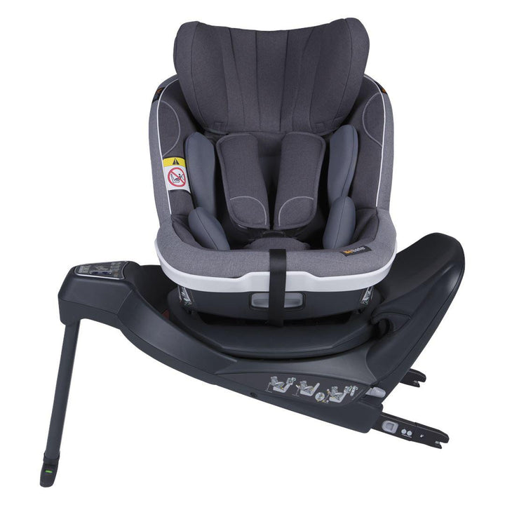 BeSafe iZi Twist i-Size Car Seat - Metallic Melange-Car Seats- | Natural Baby Shower