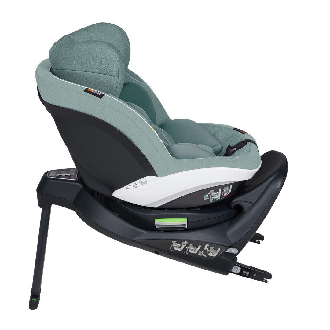 Ex-Display - BeSafe iZi Twist i-Size Car Seat - Sea Green Melange-Car Seats- | Natural Baby Shower