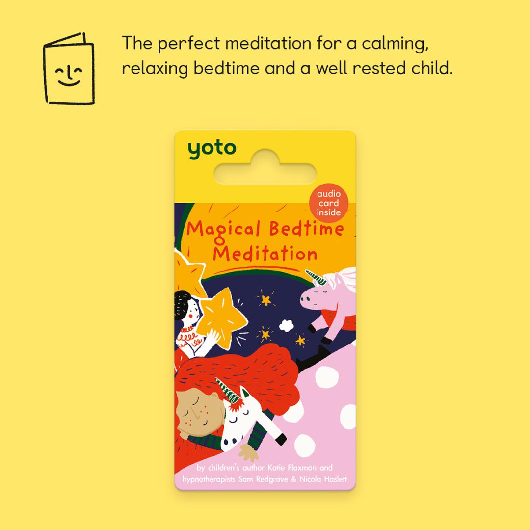 Yoto Card - Magical Bedtime Meditation-Audio Player Cards + Characters- | Natural Baby Shower