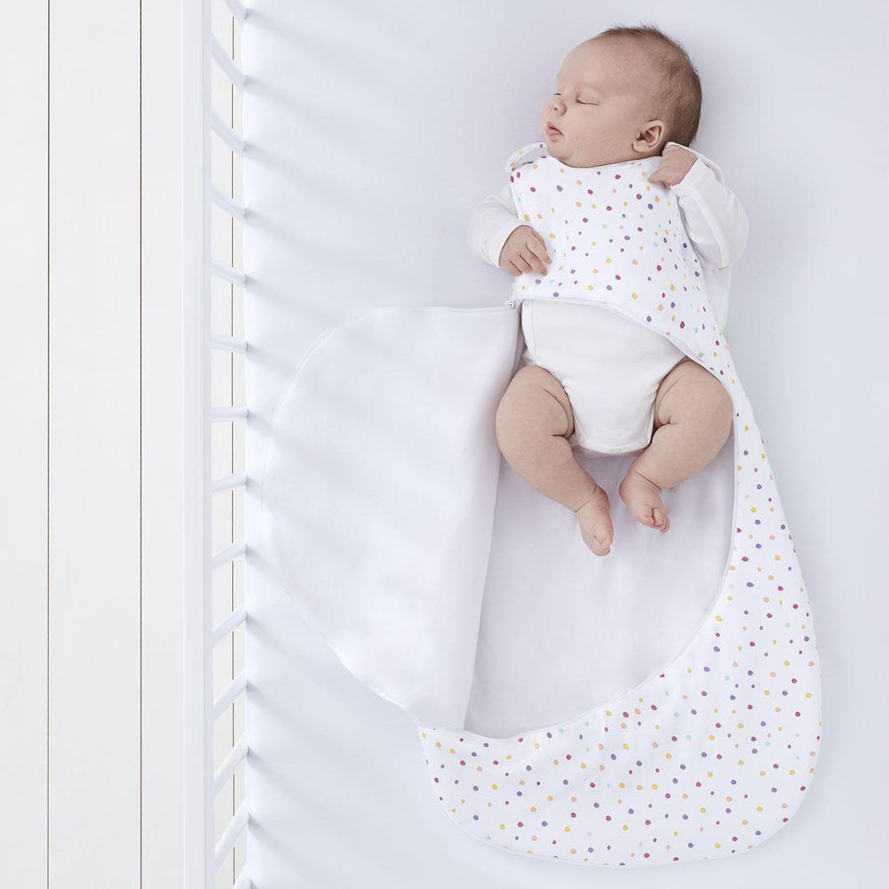 SnuzPouch Sleeping Bag - Colour Spots - TOG 2.5-Sleeping Bags-0-6m-Colour Spots | Natural Baby Shower