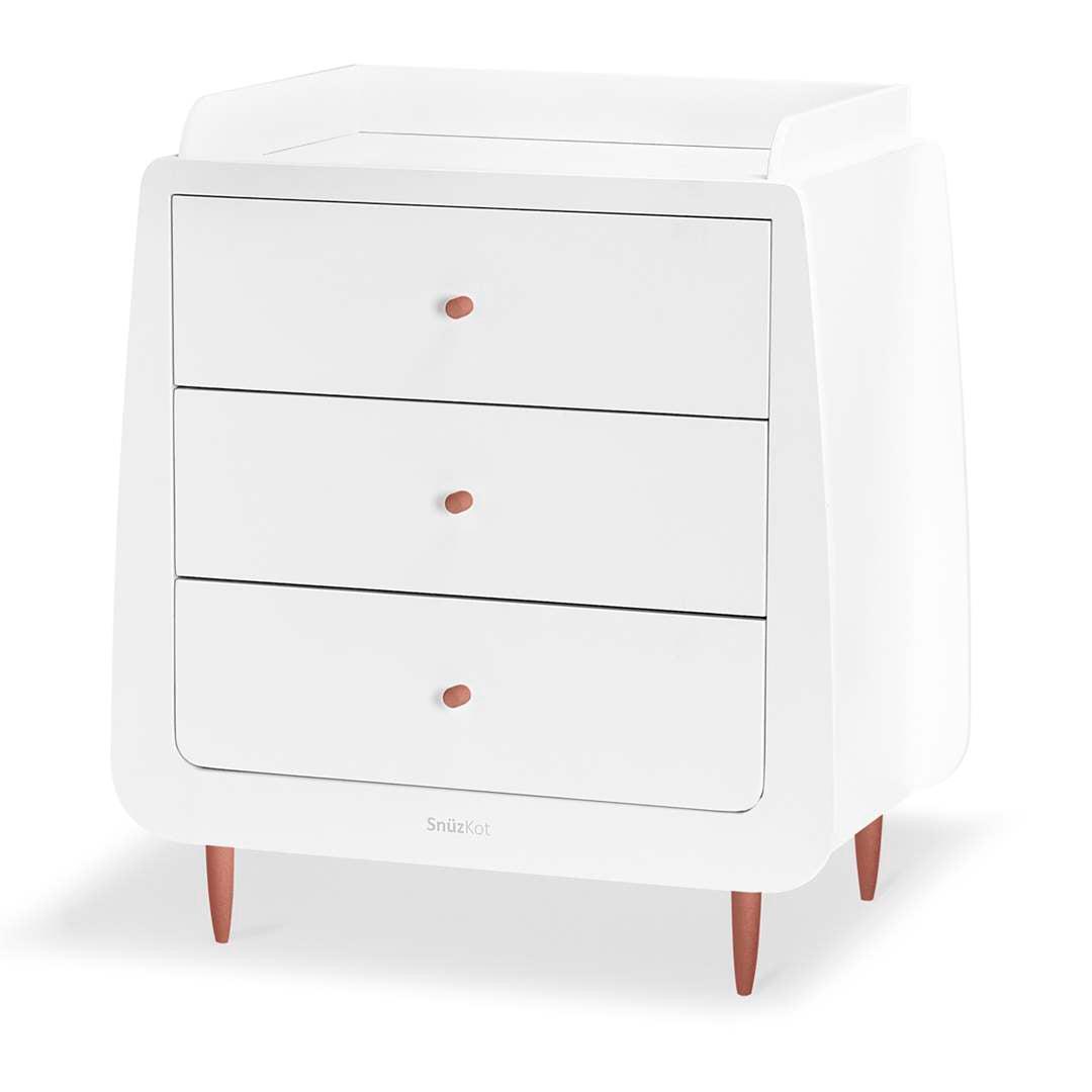 Rose gold changing table top