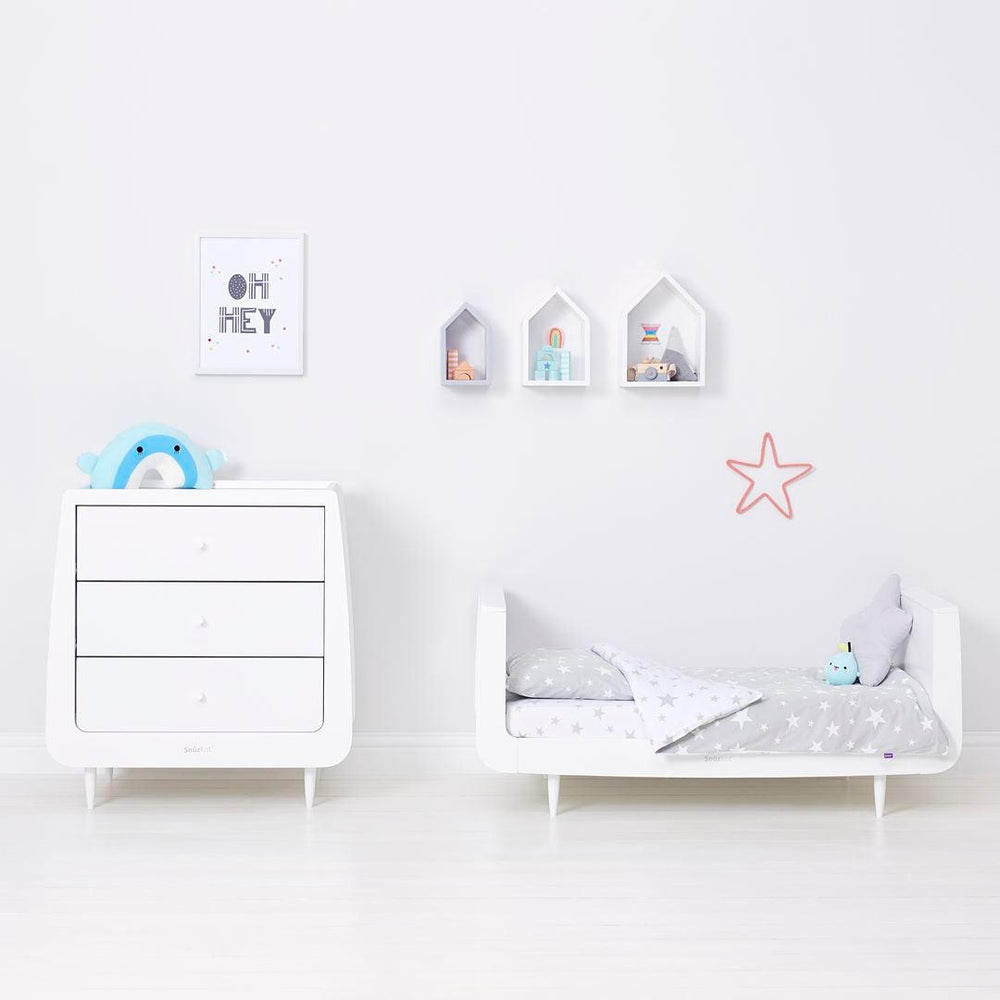 Snuz Duvet Cover & Pillowcase Set - Stars-Bedding Sets- | Natural Baby Shower