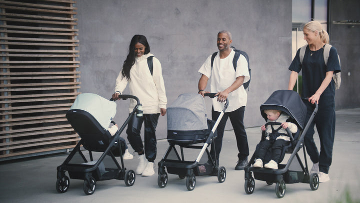 Thule Shine Pushchair - Black/Alaska Blue
