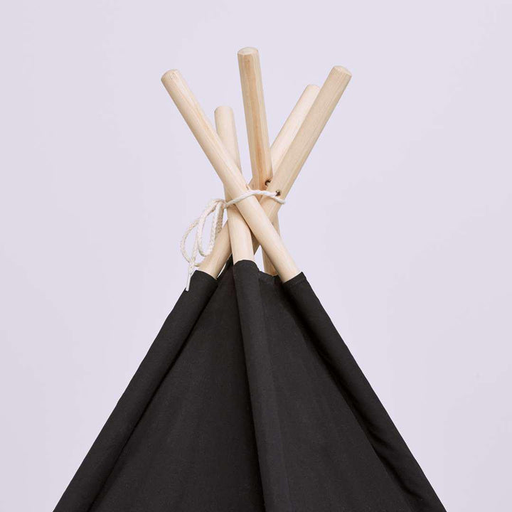 Snuz Teepee - Black Stripe-Teepees- | Natural Baby Shower