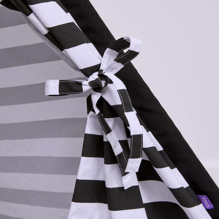 Snuz Teepee - Black Stripe-Teepees- | Natural Baby Shower